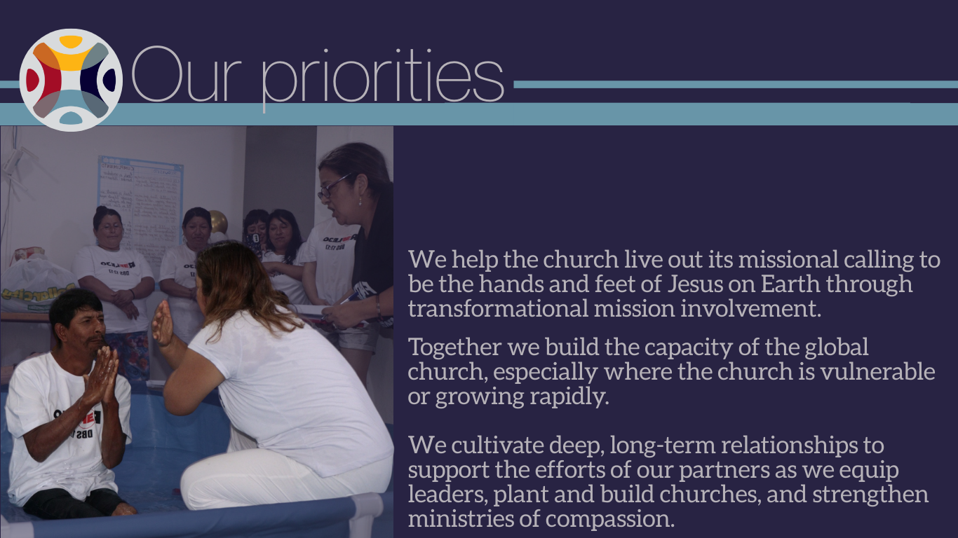 an image of a man being baptized by a woman