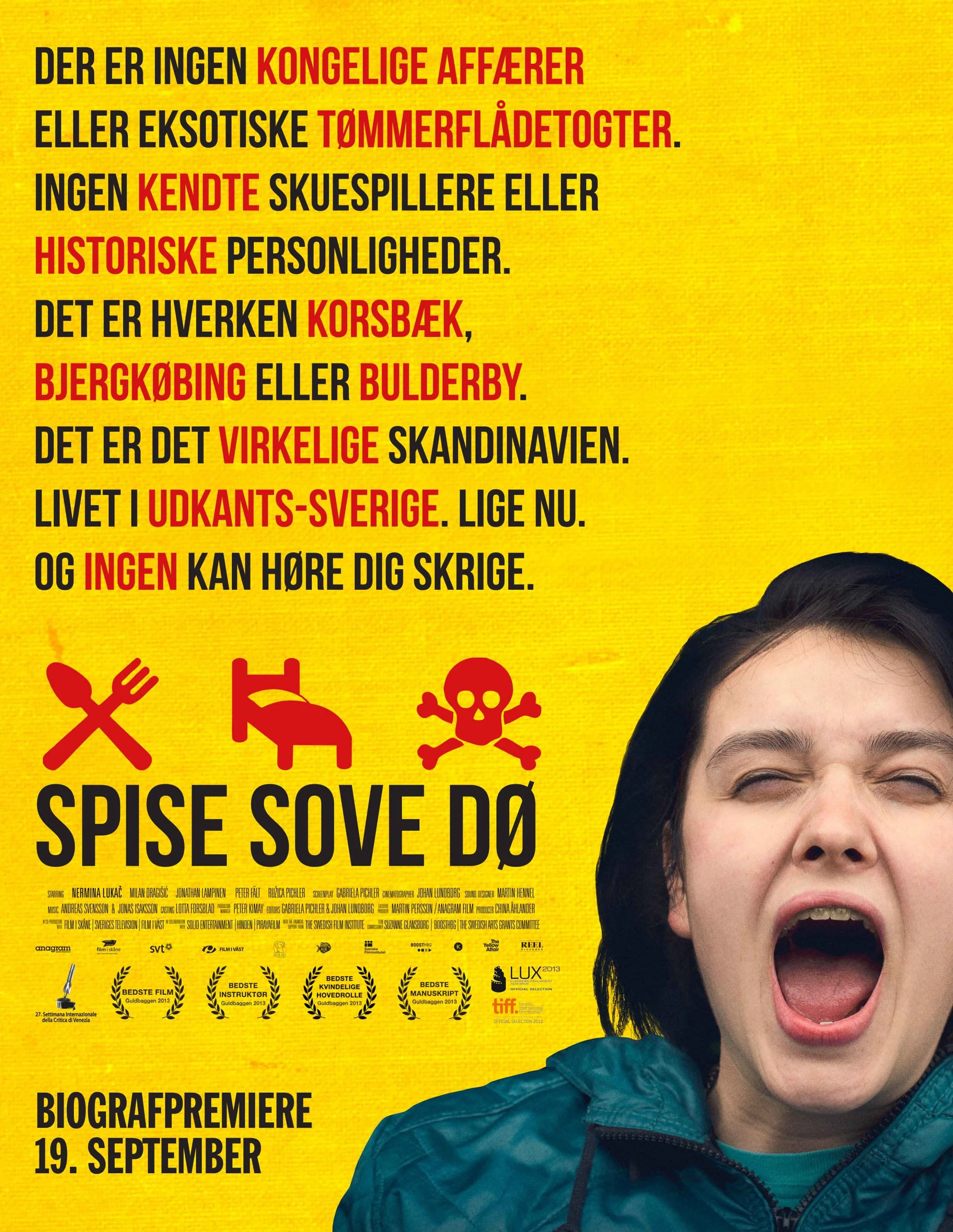 EKKO annonce - Spise, Sove, Dø
