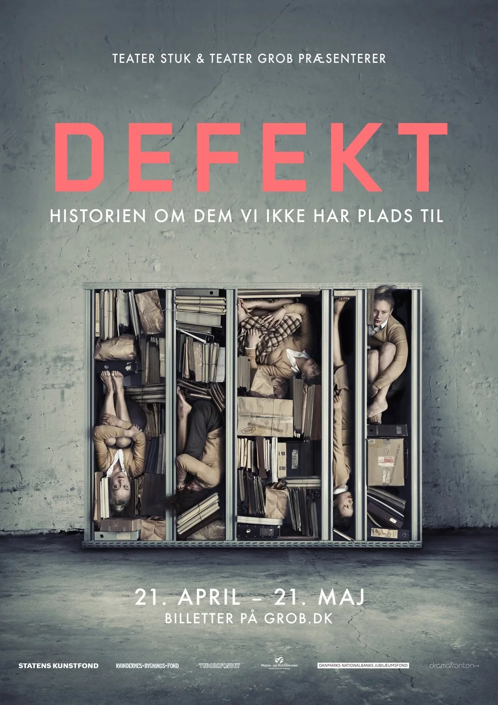 Plakat til Defekt. 2016