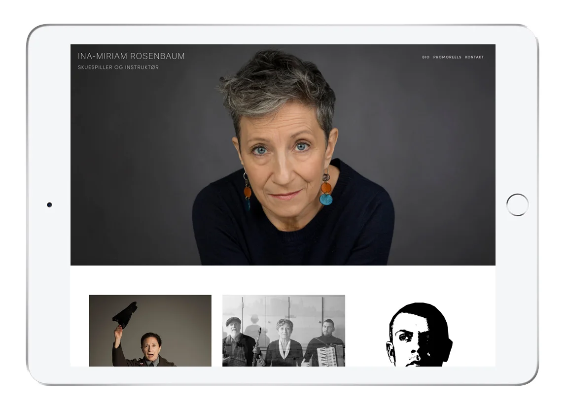 Webdesign lavet til: imrosenbaum.dk