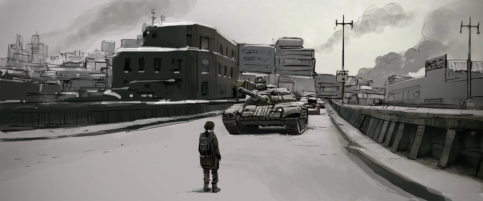 Concept sketch for a movie by RR