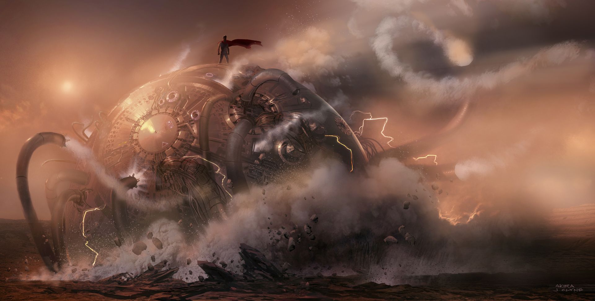 Concept art by James Clyne