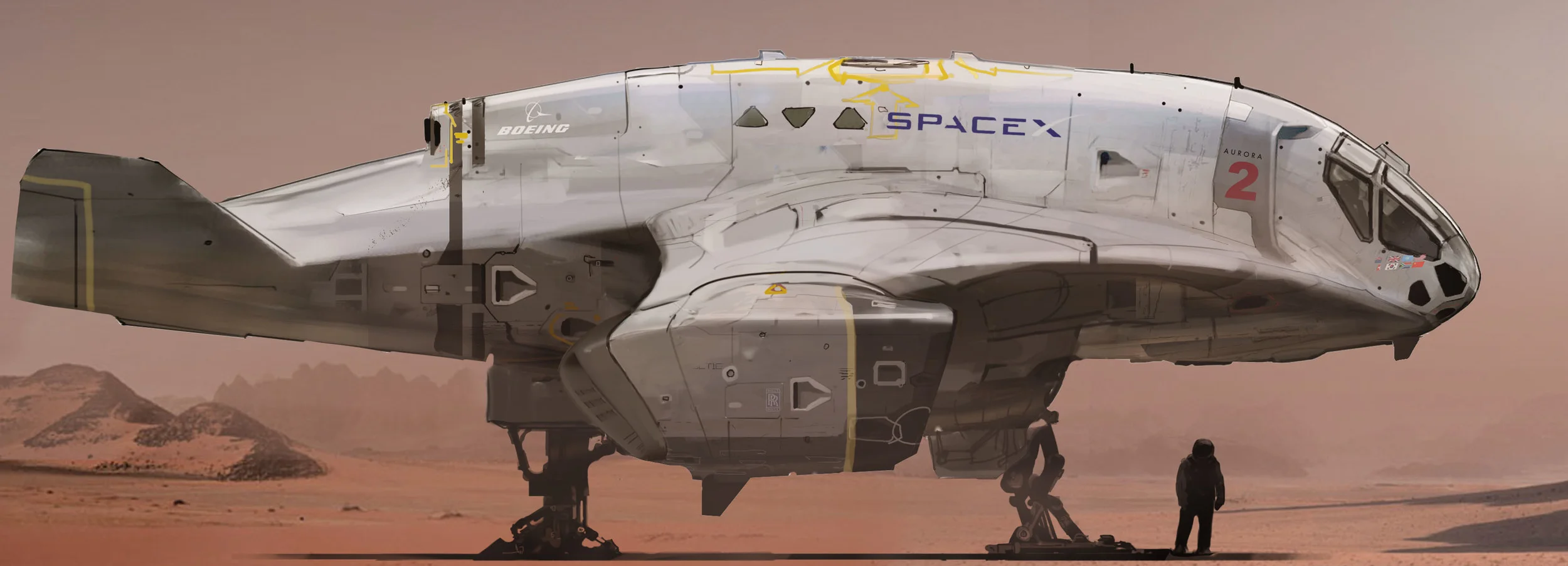 Concept art by Romek Delimata (with tweaks by Ruairi Robinson)