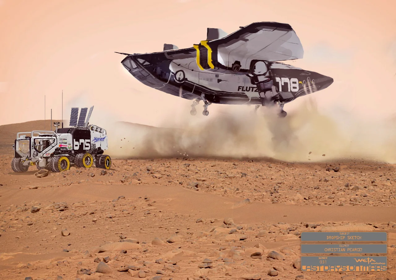 Concept art by Christian Pierce
