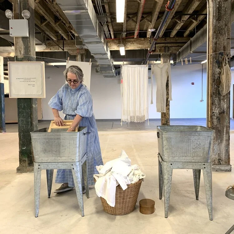 Taking Care Laundry (image by Simon Courchel) || LMCC’s at Governor’s Island and Brooklyn Public Library, New York