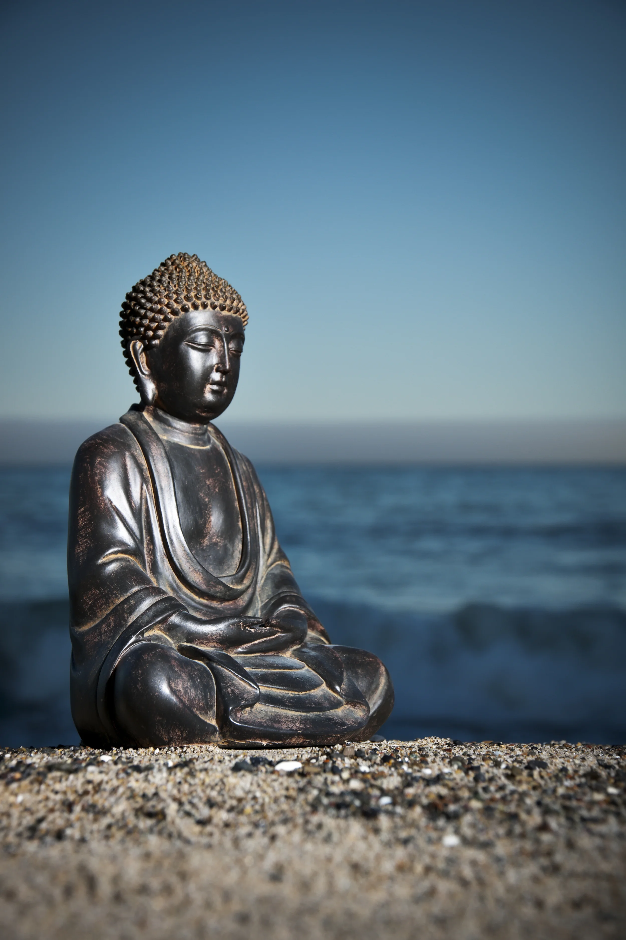 Sit and breath and moisten the soil.