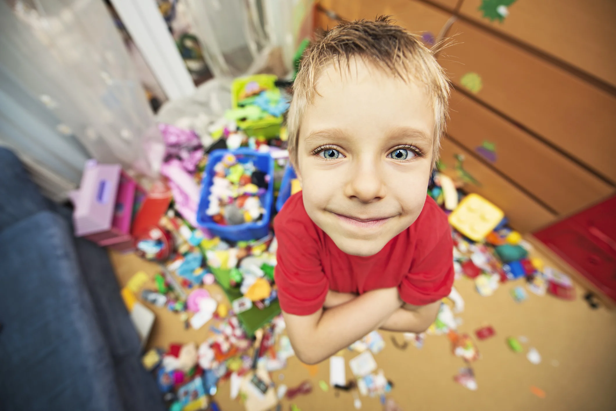 Kids clean their rooms, true story or urban myth?
