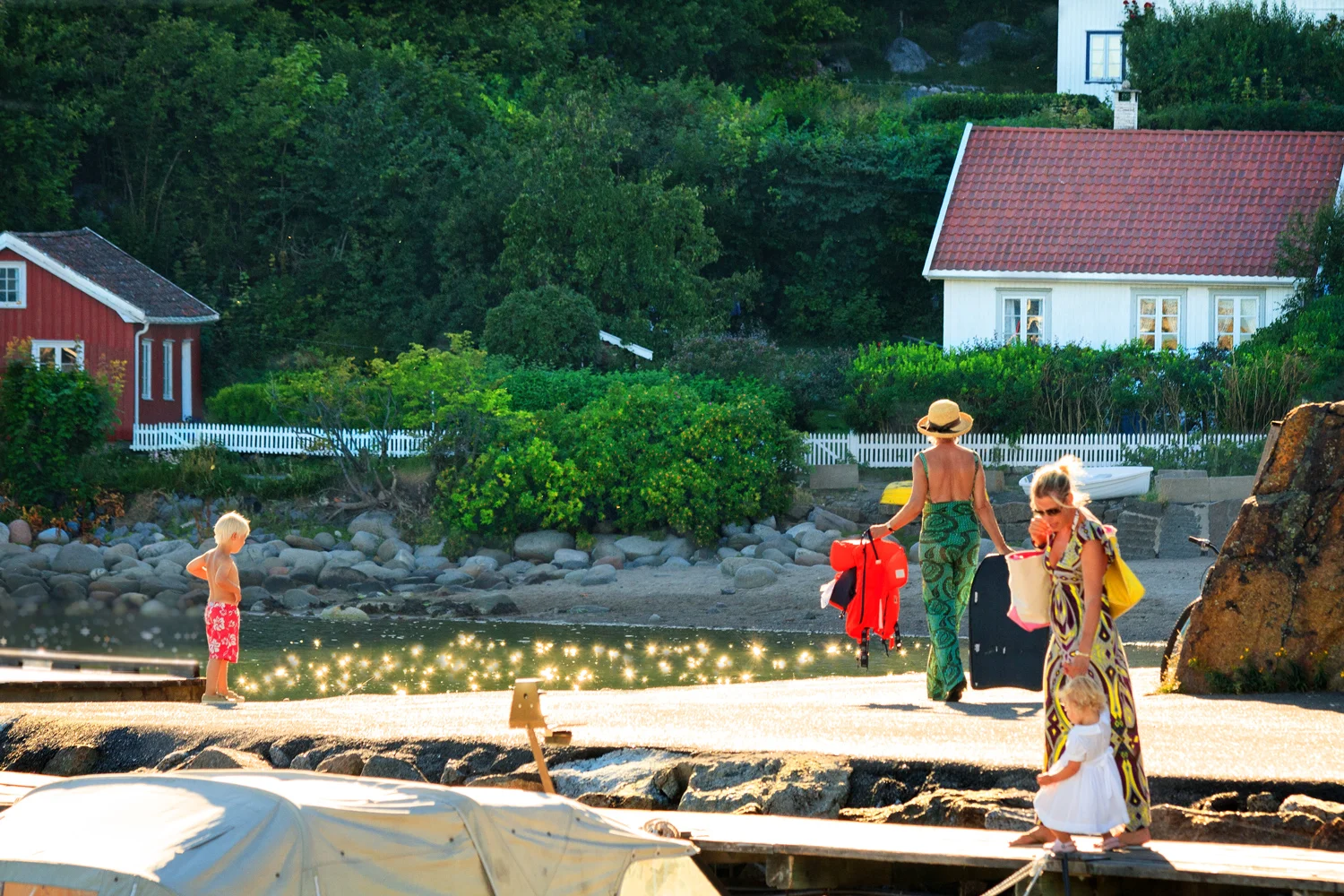 Sommerkvelder som dette er utvilsomt den norske sommeridyllen på sitt beste.