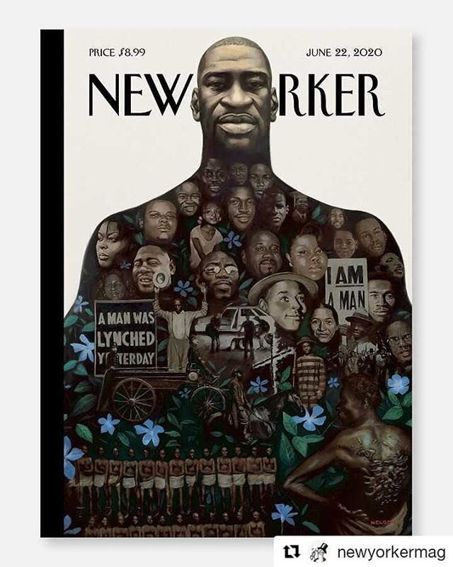 #Repost @newyorkermag
・・・
An early look at next week&rsquo;s cover, &quot;Say Their Names,&quot; by @KadirNelson.