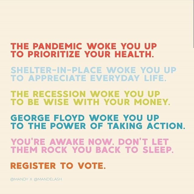 Stay awake and vote. Vote. Vote. Vote. Vote. Vote. Vote. Vote. VOTE! And wear your ding dang mask!
.
.
.
.
.
.
#Vote #Vote2020 #RealChangeTakesRealWork #BLM #WearAMask