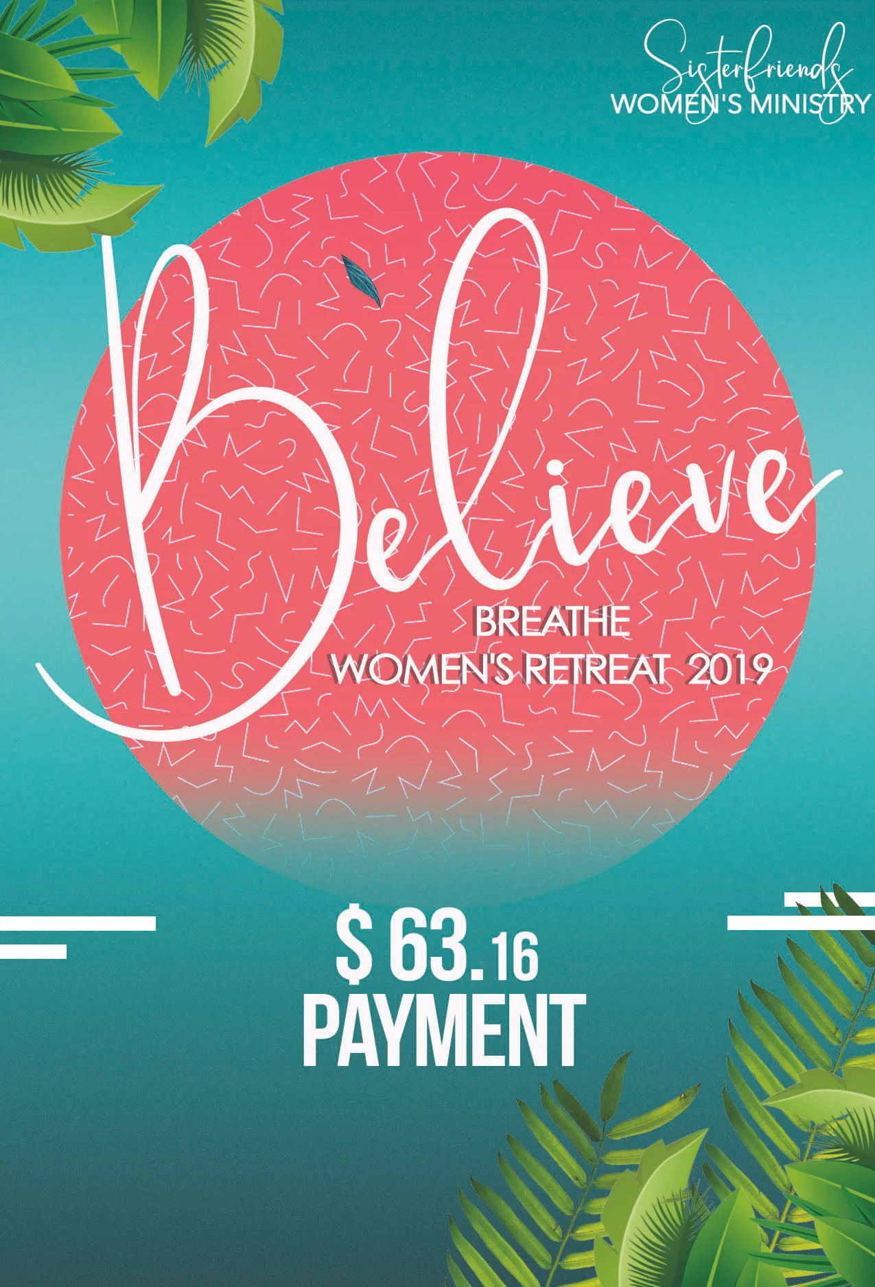 Breathe $63.16 Payment