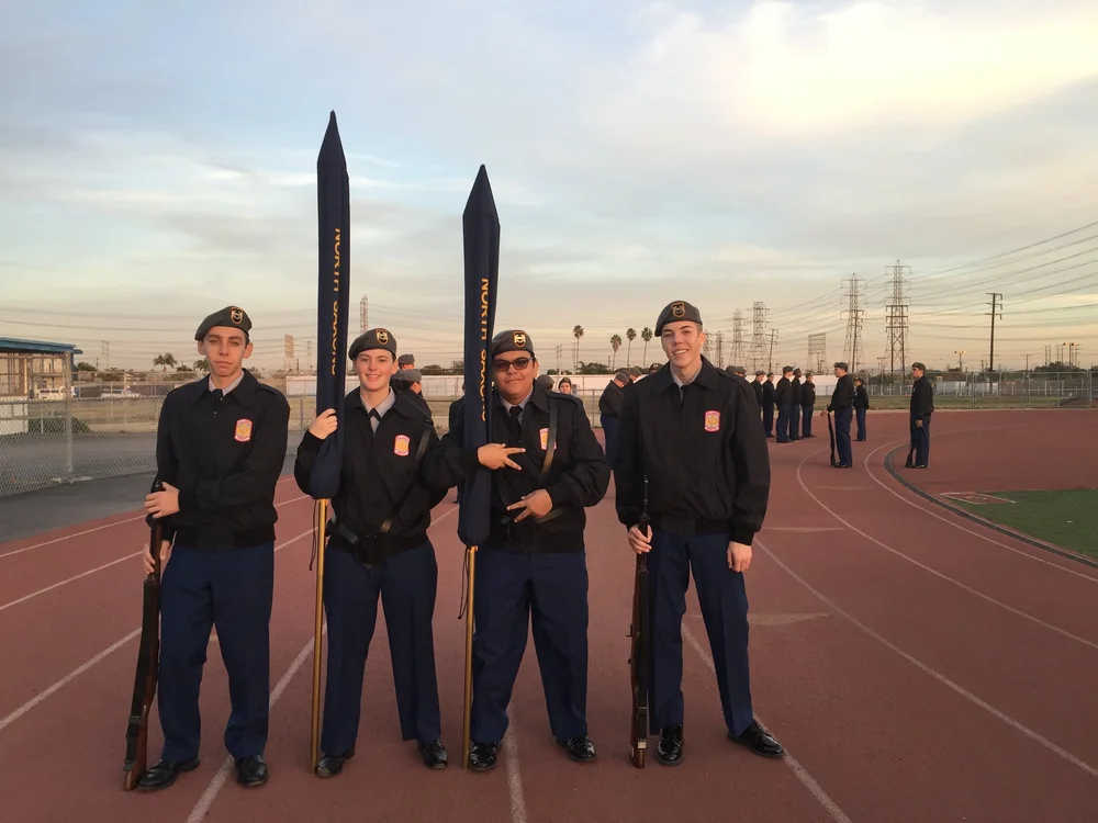 Color Guard — North High Junior Reserve Officer Training Corps