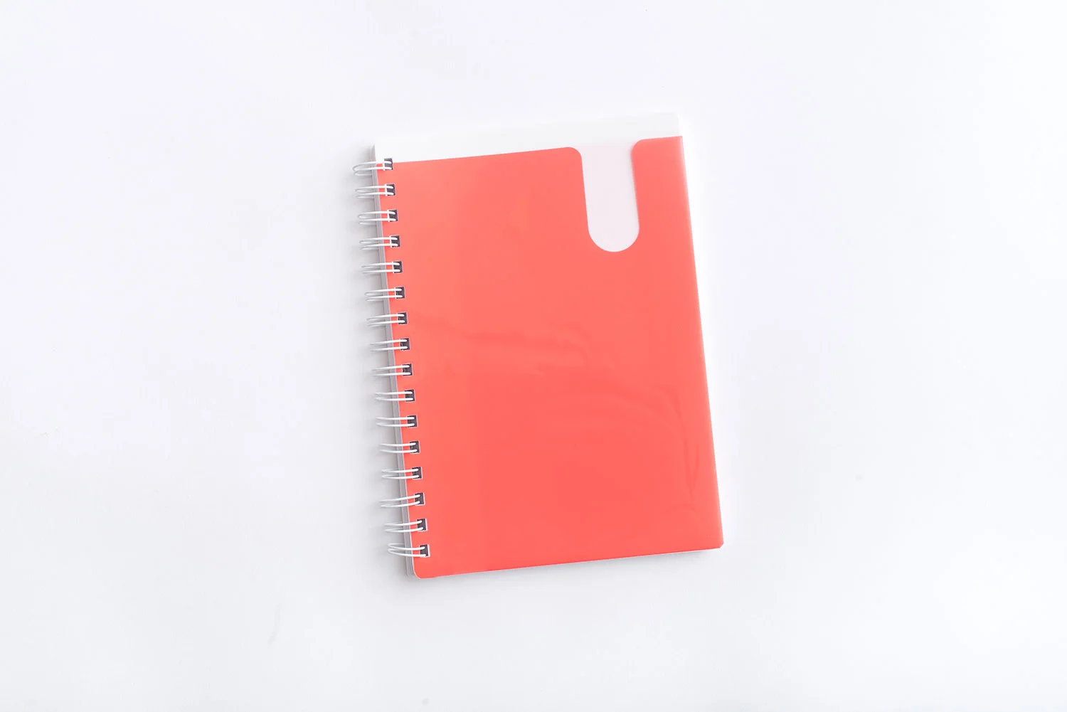 Rachel Rosenthal - Poppin Pocket Spiral Notebook Coral - www.rachelrosenthal.co