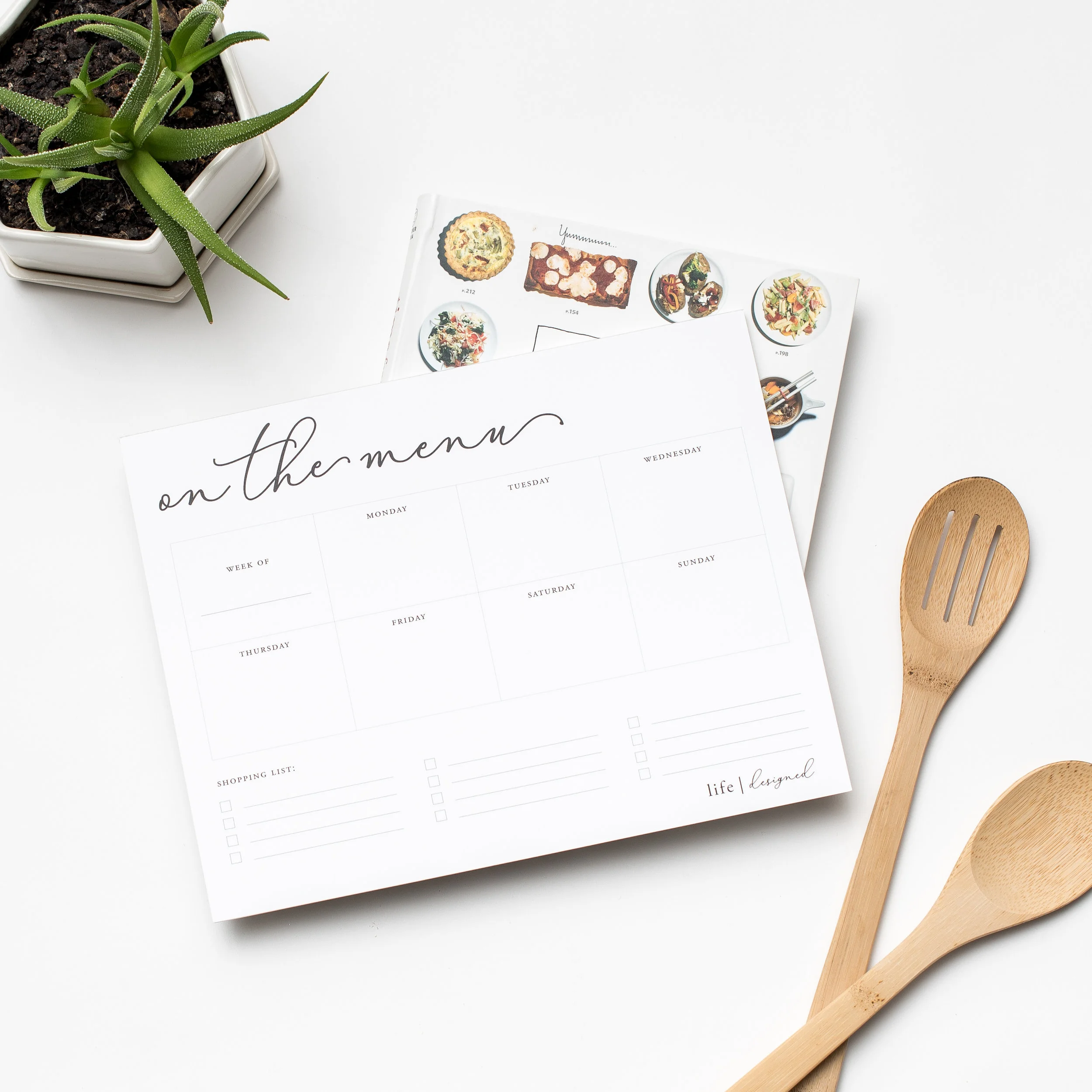 Rachel Rosenthal - Meal planning pad - www.rachelrosenthal.co