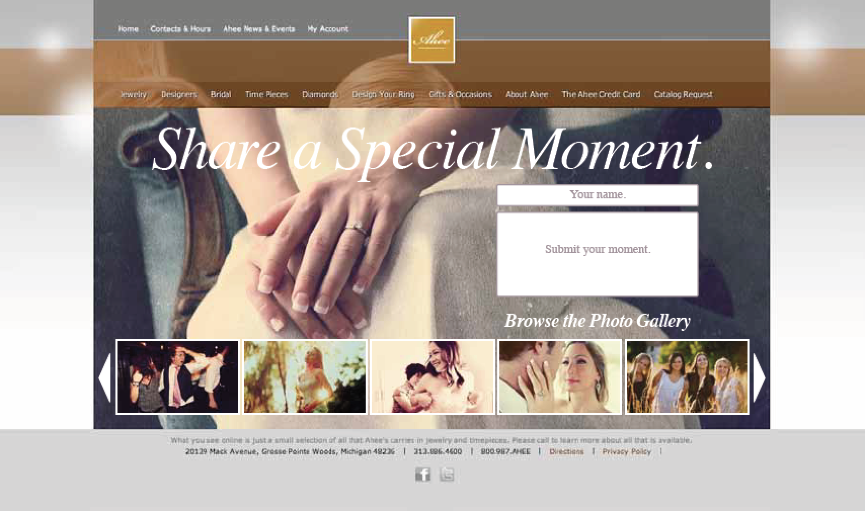 Ahee Home Page