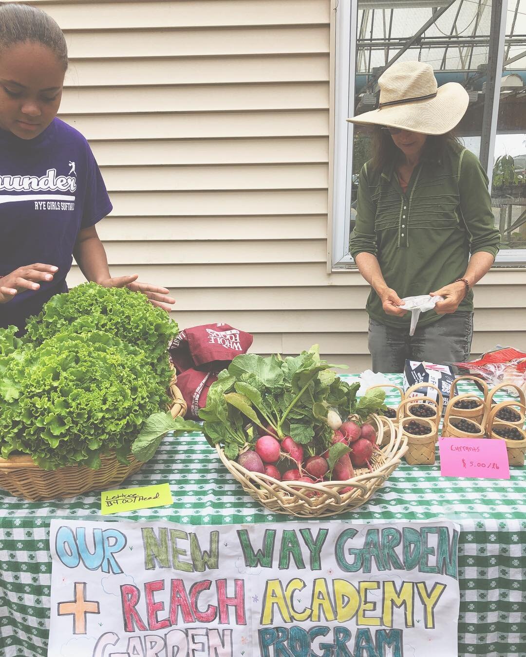 Come by the PepsiCo Farmer&rsquo;s Market on Anderson Hill Rd from NOW until 2pm for some fresh veggies! 🥦🥕🌶🍅 #ournewwaygarden #farmersmarket #freshfood #organic