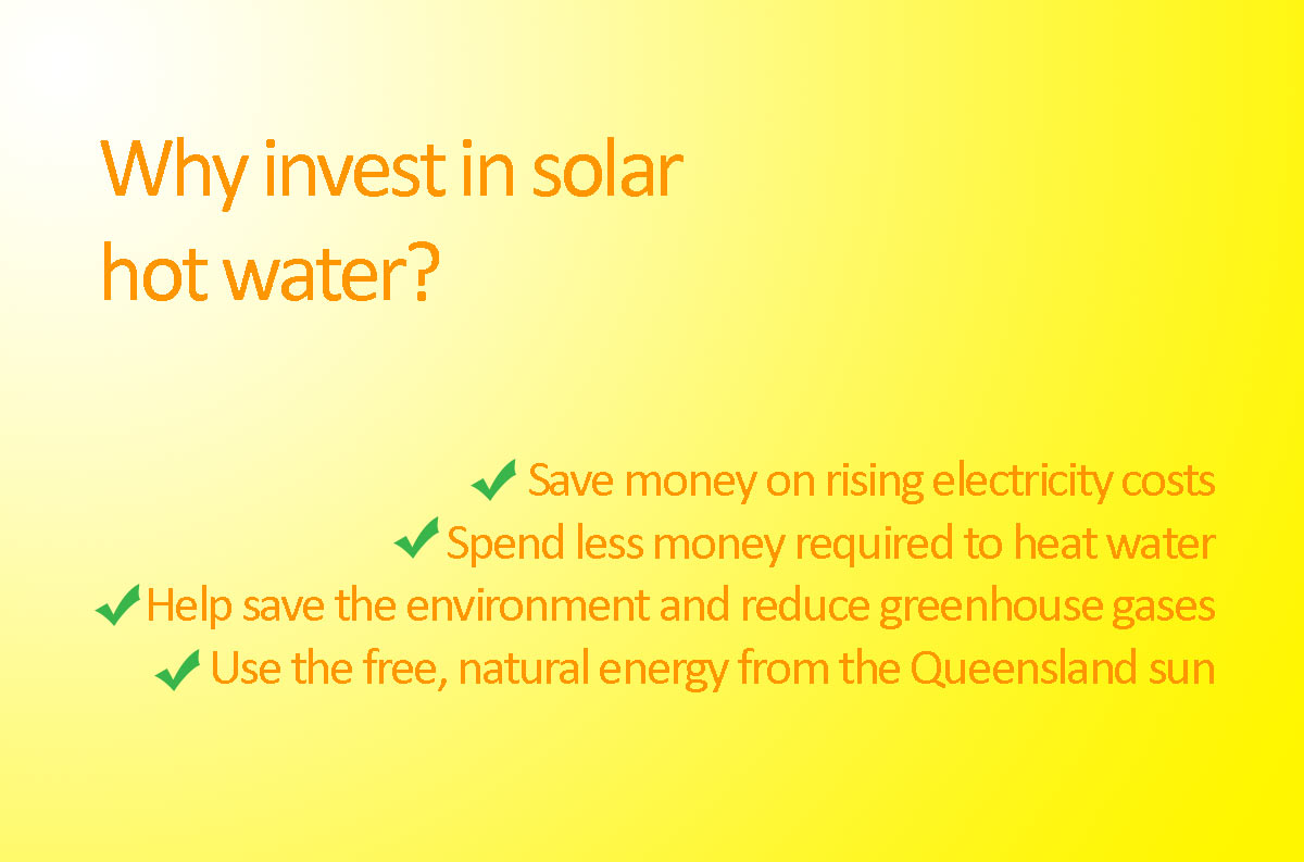 Thinking of investing in solar hot water in Brisbane, Townsville or Queensland? Here's why you should.