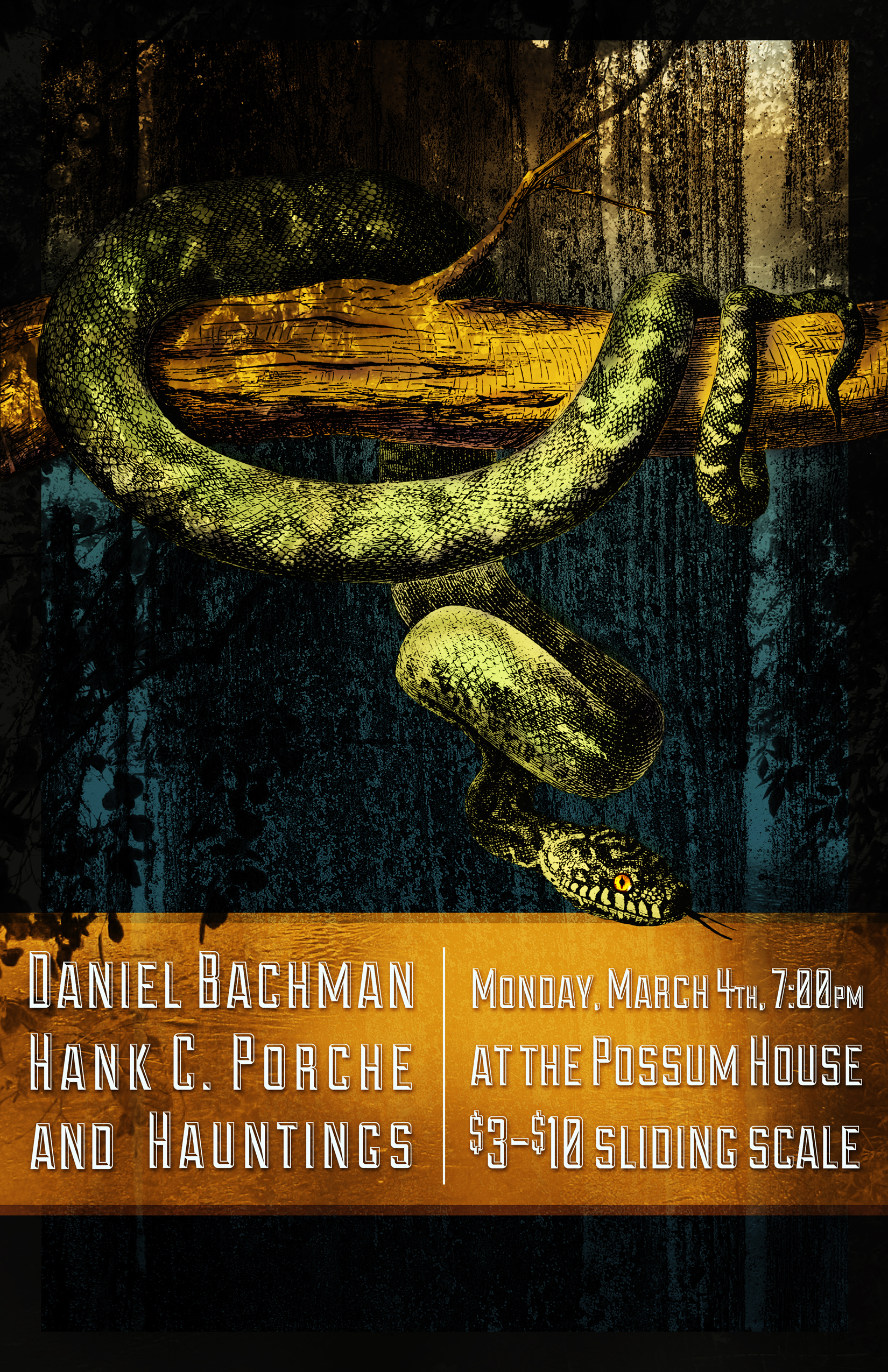 Daniel Bachman, Hank C. Porsche and Hauntings
