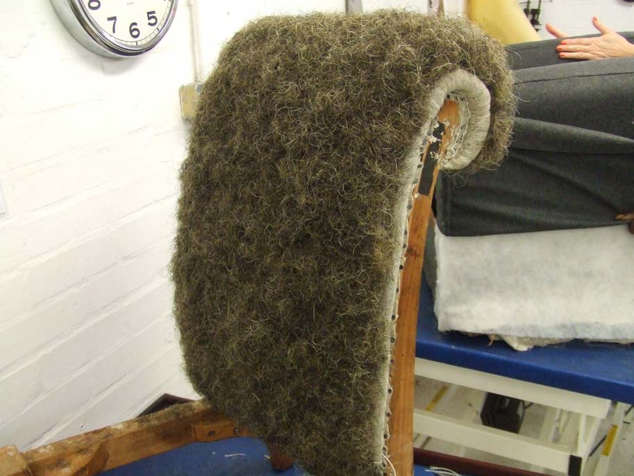  Second stuffing - mixed horse hair 