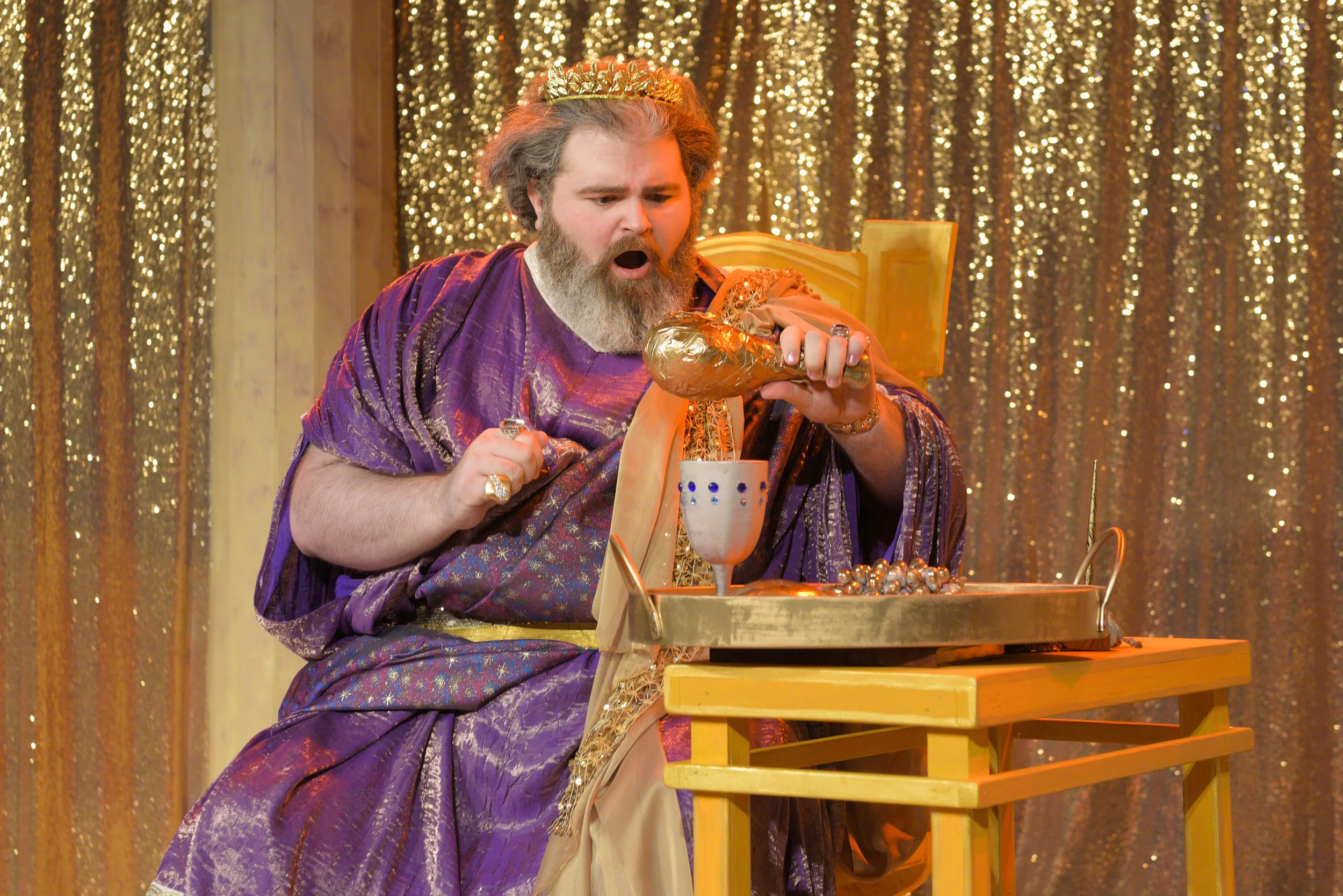 Matt Standley as King Midas