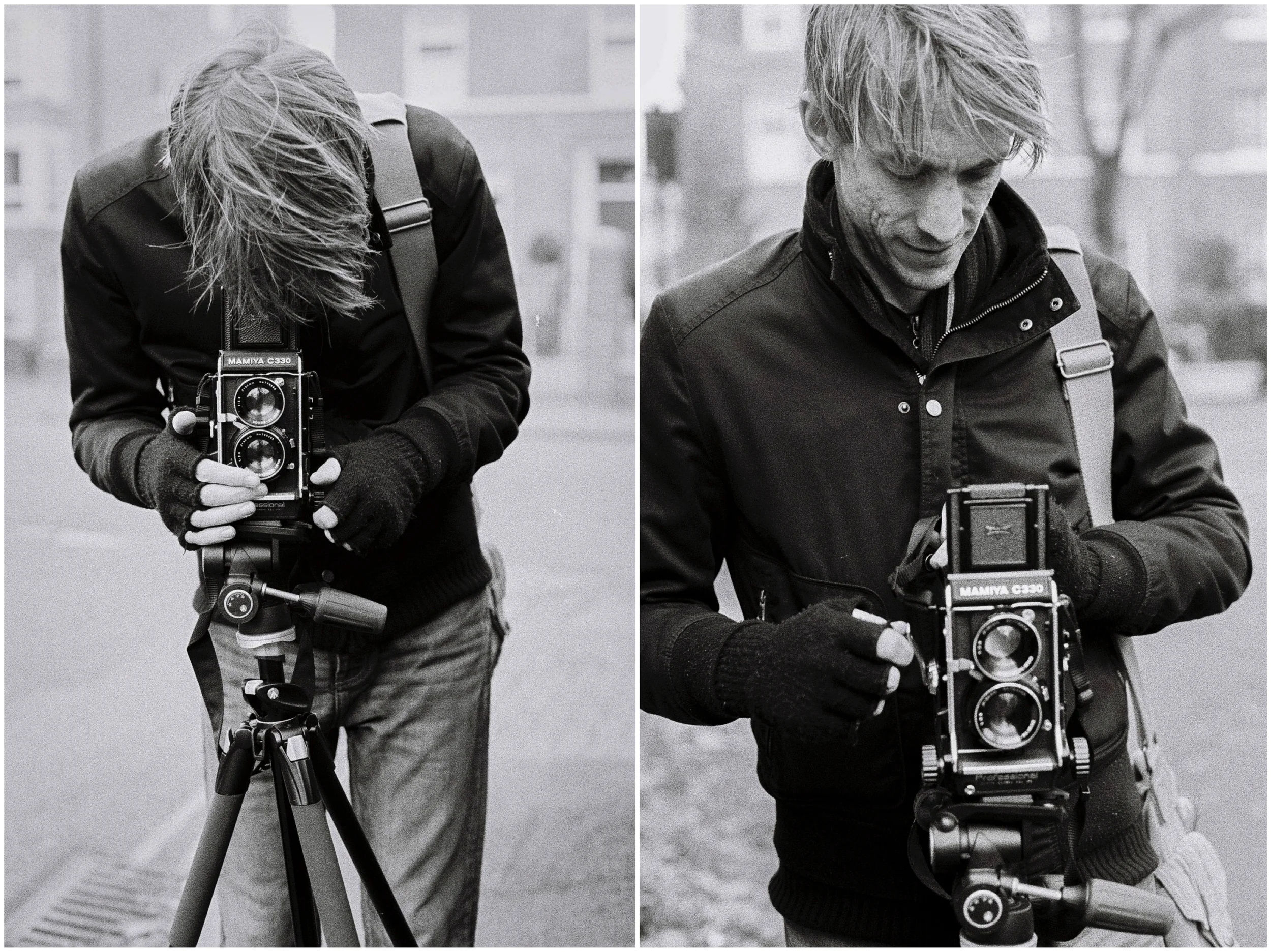 Shooting with my Mamiya C330. (Shots by Bayek Photography)