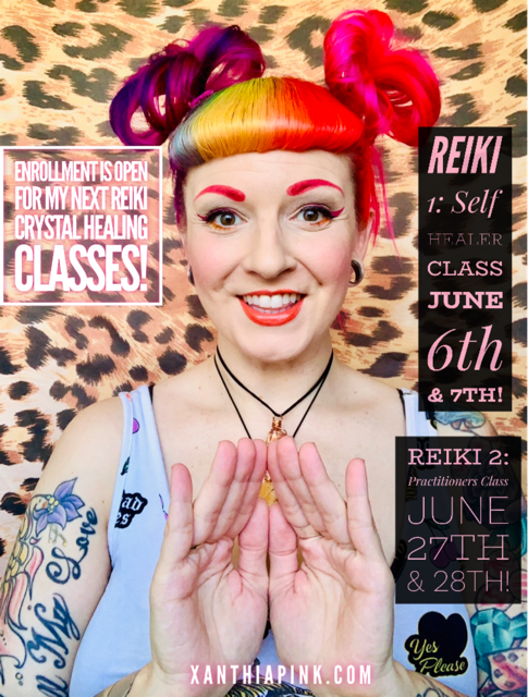 CRYSTAL REIKI 1: Self Healers Class*  June 6th &amp; 7th, 2020