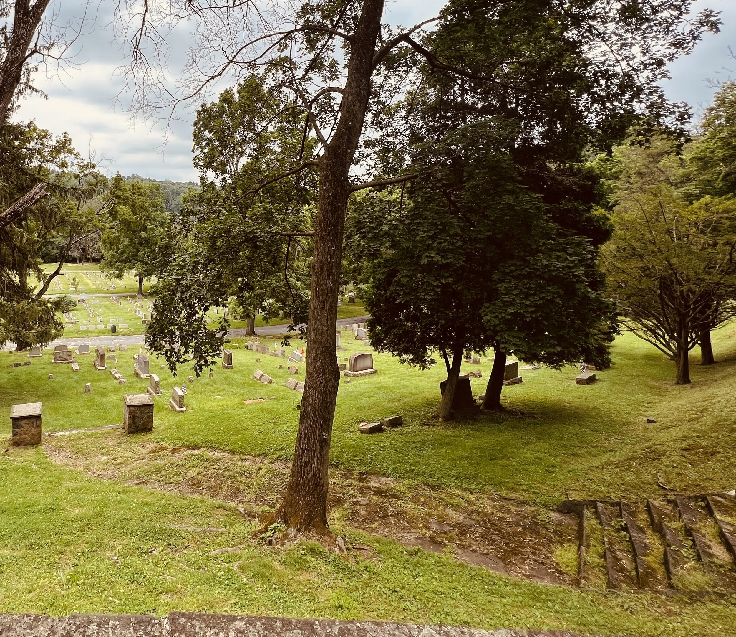 Easton Cemetery hill