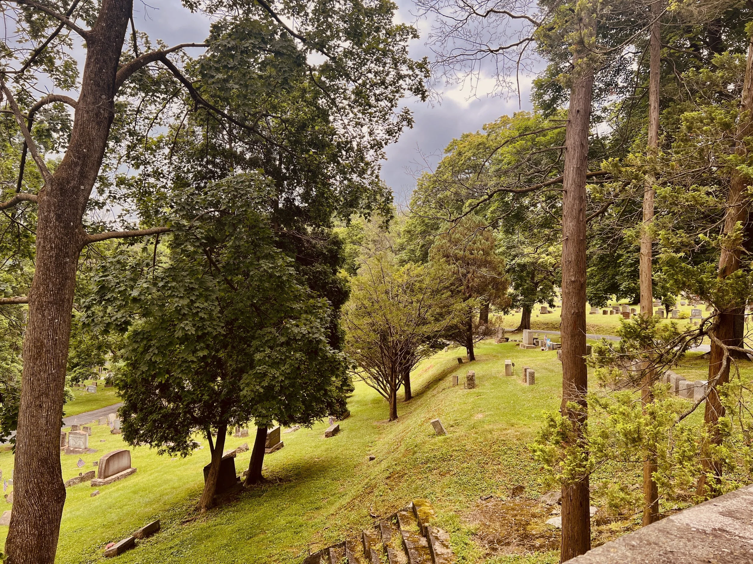 Easton Cemetery hills