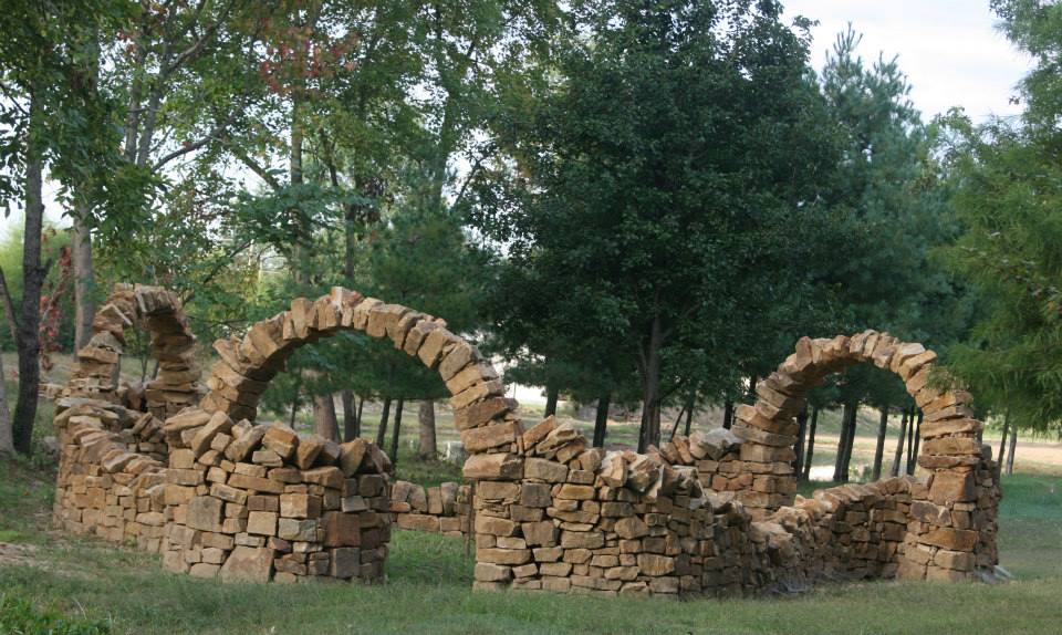Infinity Arches, Mandela Gardens, Marion Illinois.