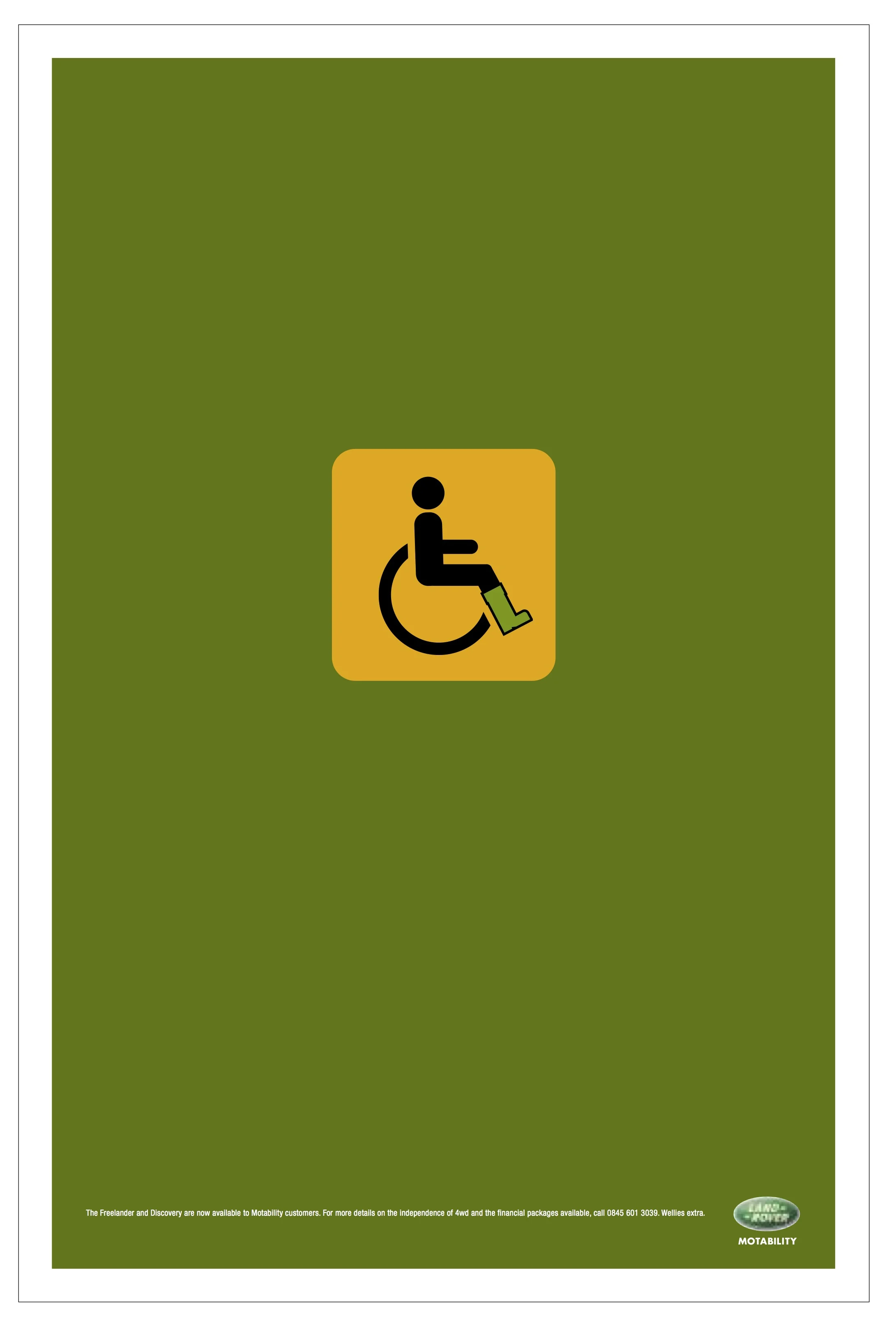 Land Rover motability.