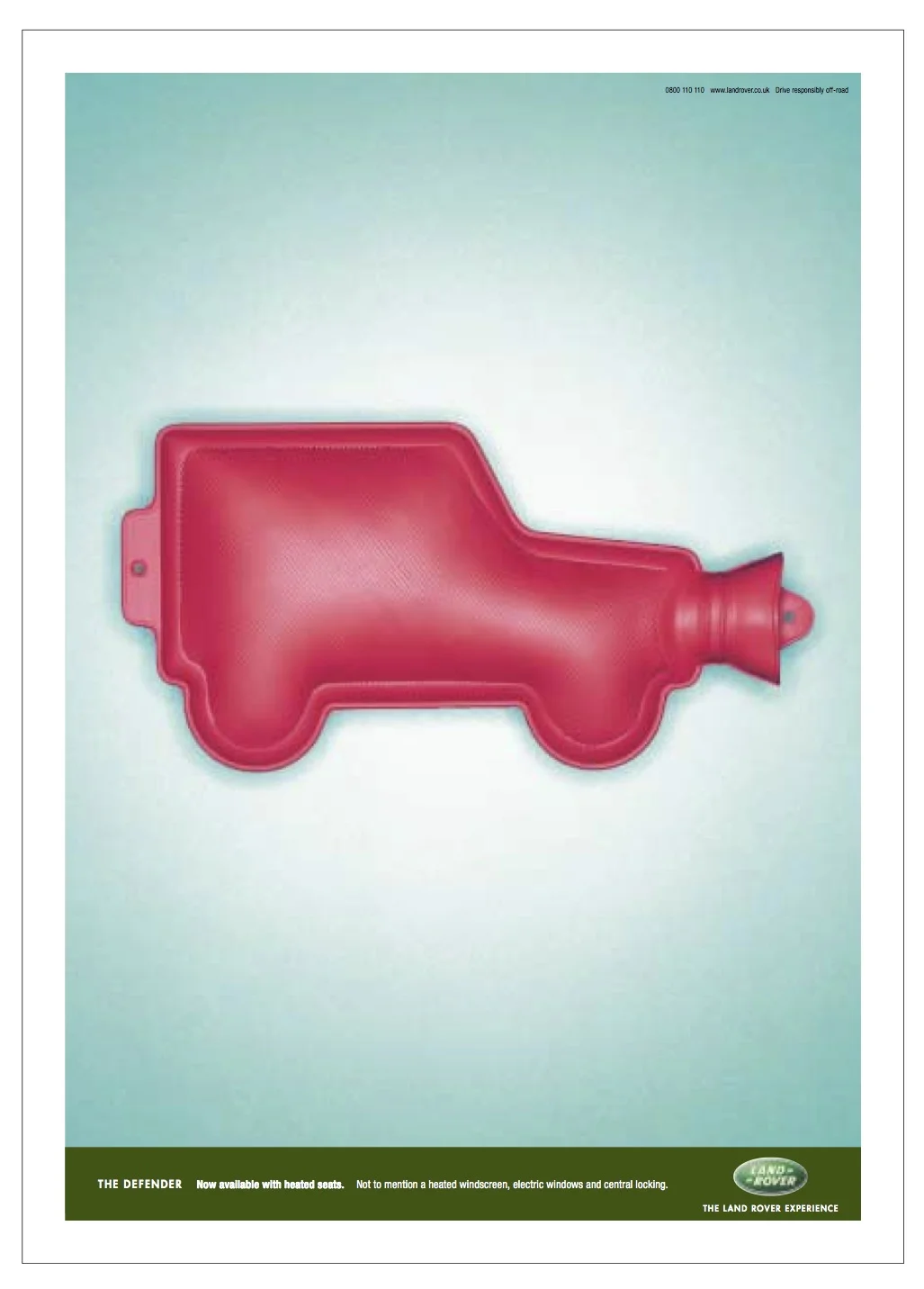 Defender with heated seats.