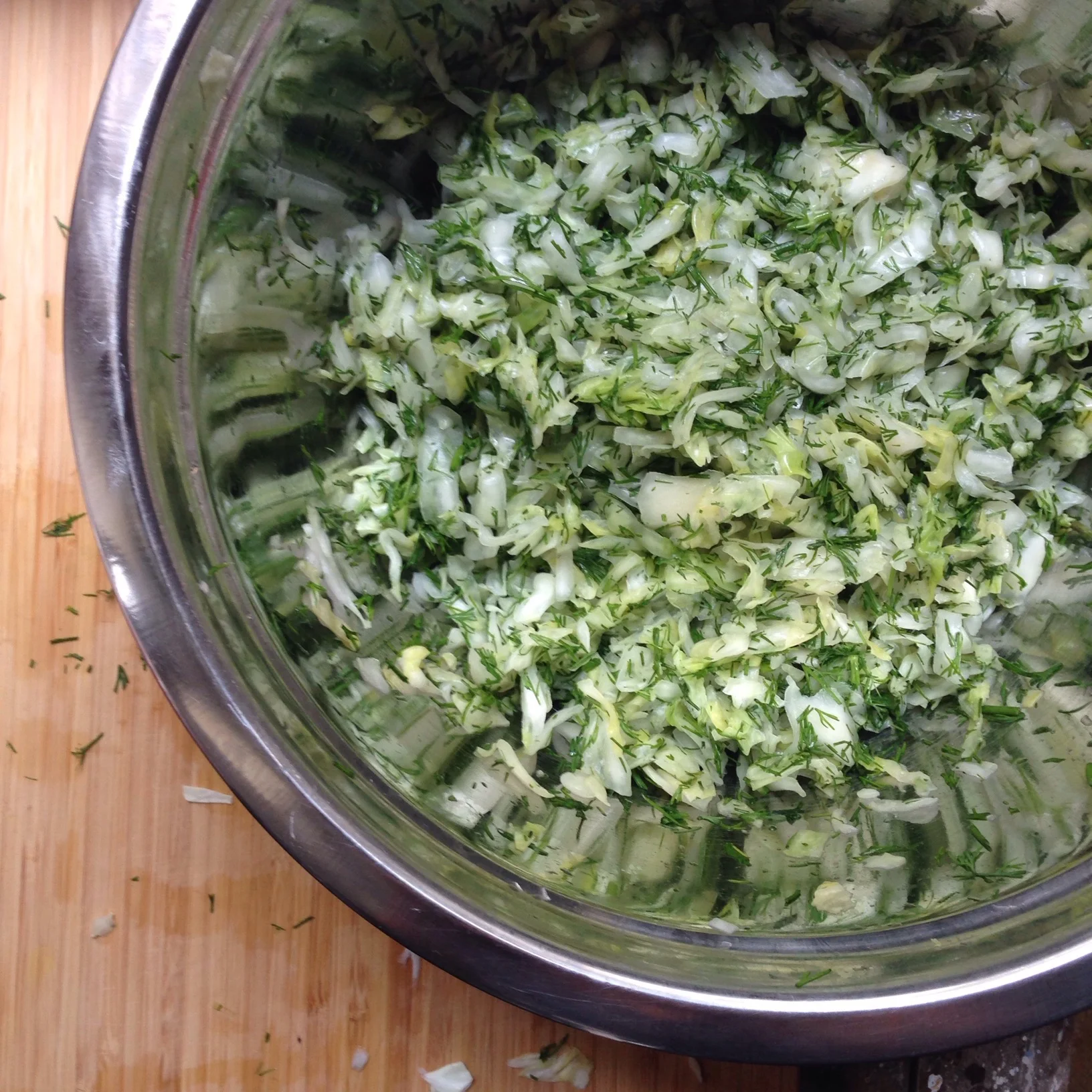 Fresh dill is essential, dried would not produce the same flavour