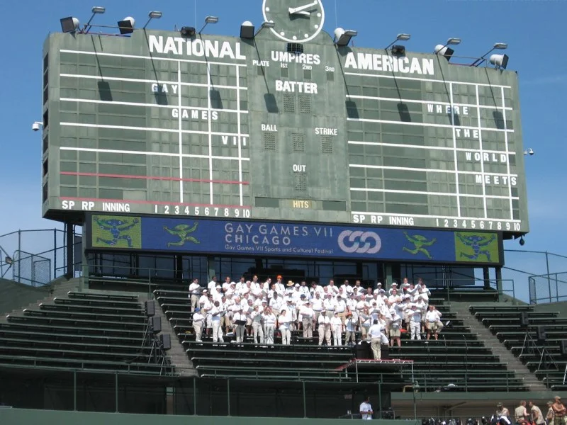 Wrigley Scoreboard & Choir