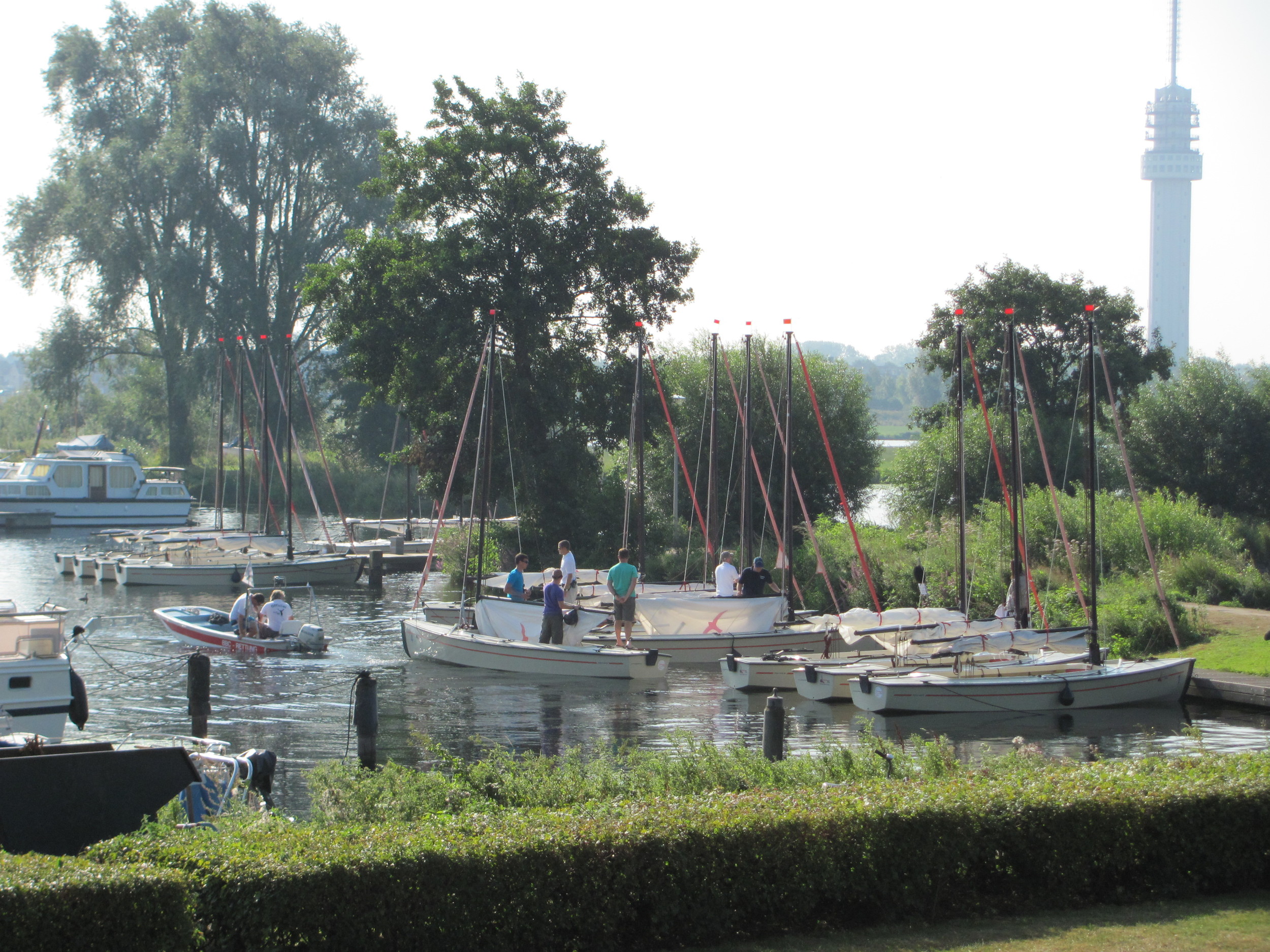 The dock out