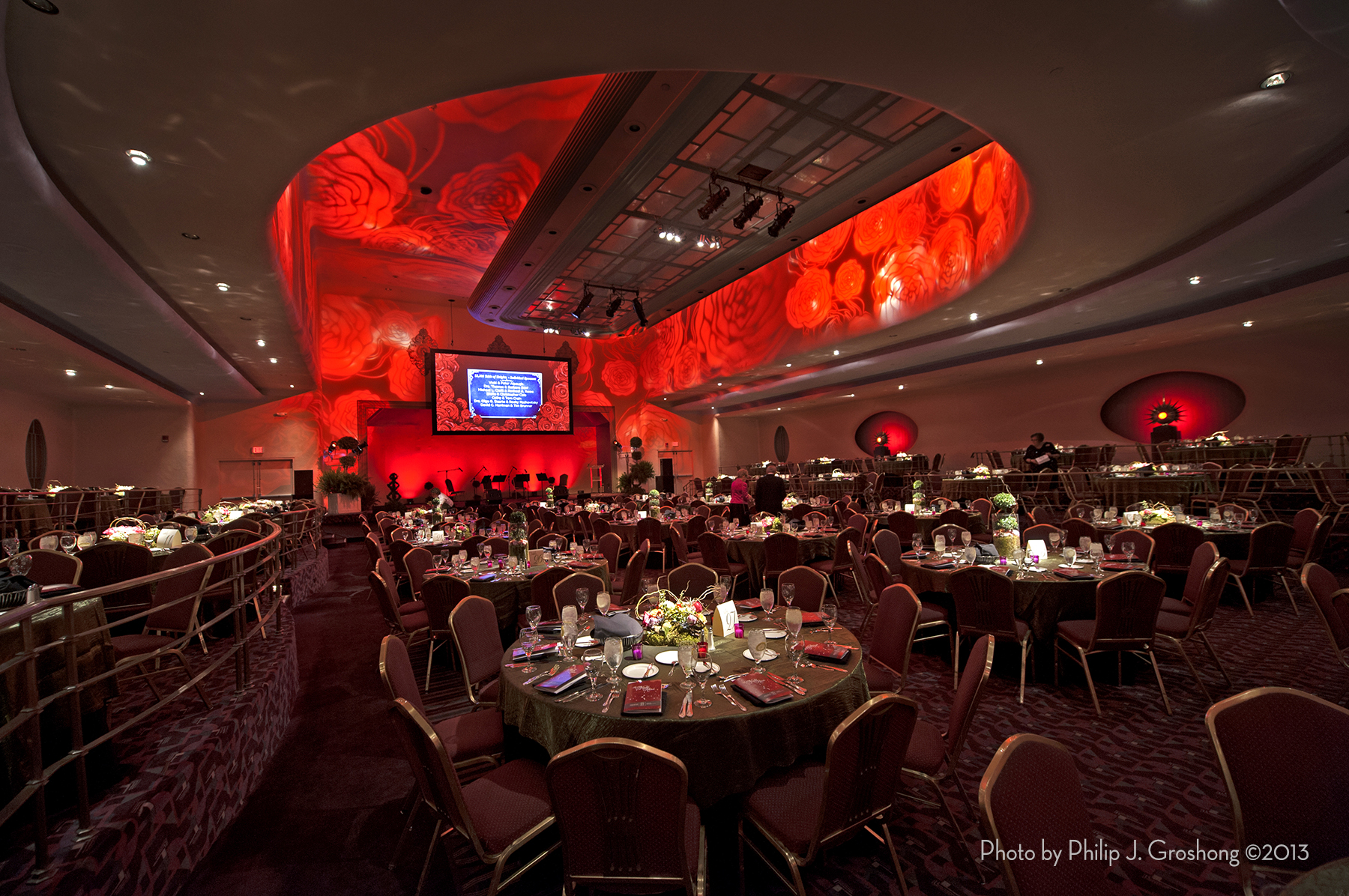 Cincinnati Opera's 2013 Opera Ball, dinner
