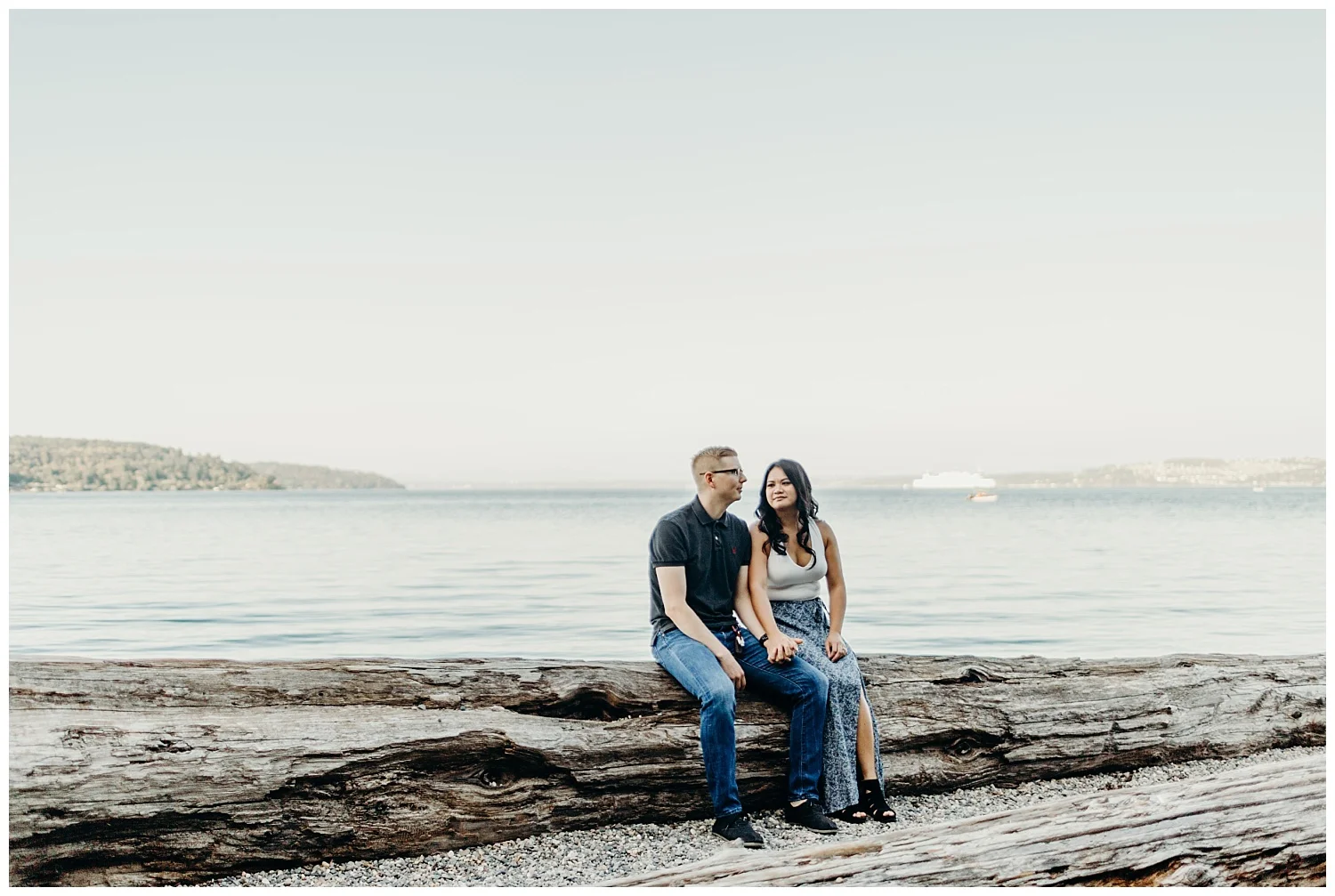 Jaynah and Kevin Point Defiance Rose Garden Owen Beach Tacoma Washington Engagement Session (14).jpg