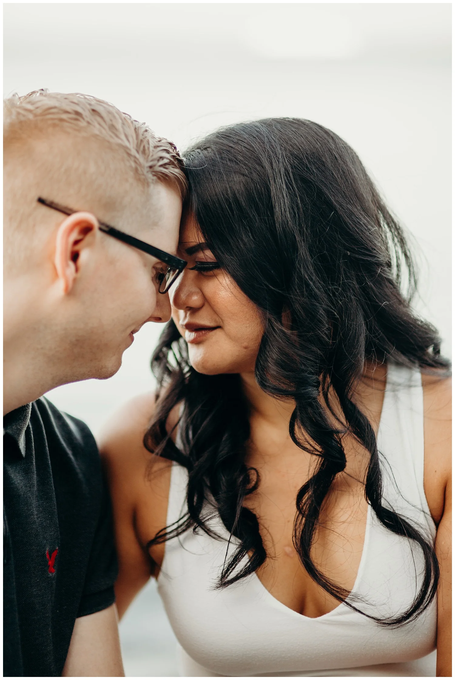 Jaynah and Kevin Point Defiance Rose Garden Owen Beach Tacoma Washington Engagement Session (18).jpg
