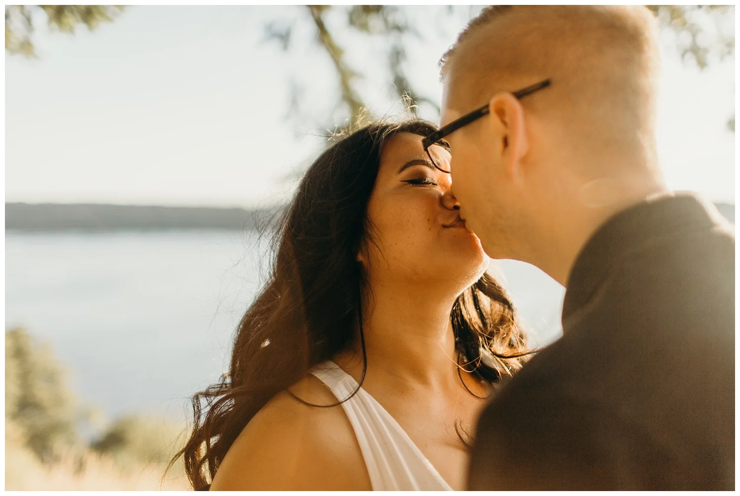Jaynah and Kevin Point Defiance Rose Garden Owen Beach Tacoma Washington Engagement Session (59).jpg
