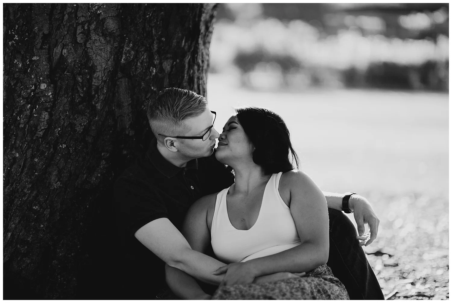 Jaynah and Kevin Point Defiance Rose Garden Owen Beach Tacoma Washington Engagement Session (72).jpg