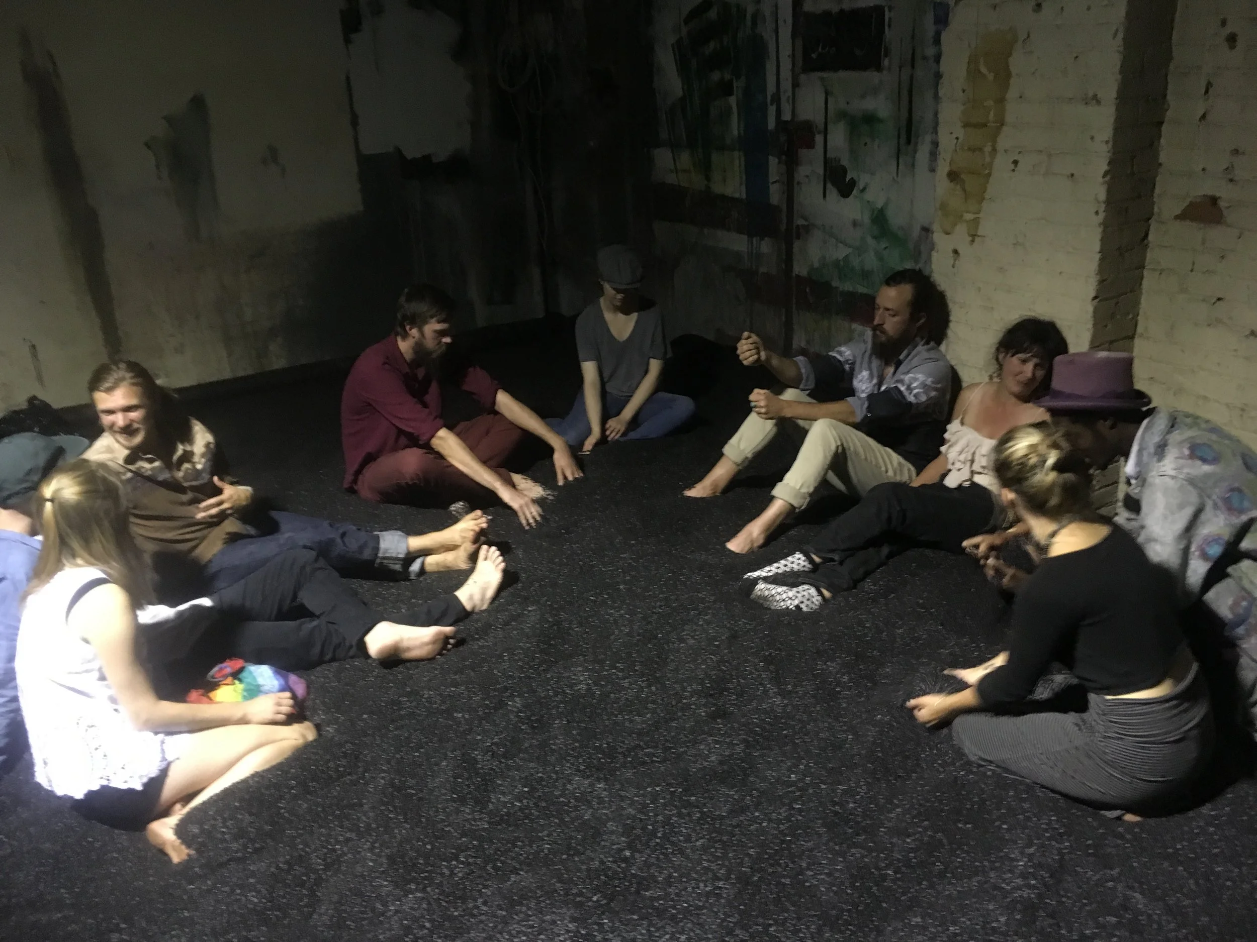  Omega brought about deep conversations between friends and strangers regarding their personal relationship to plastic.&nbsp;It also brought about a spontaneous prayer circle on opening night. 