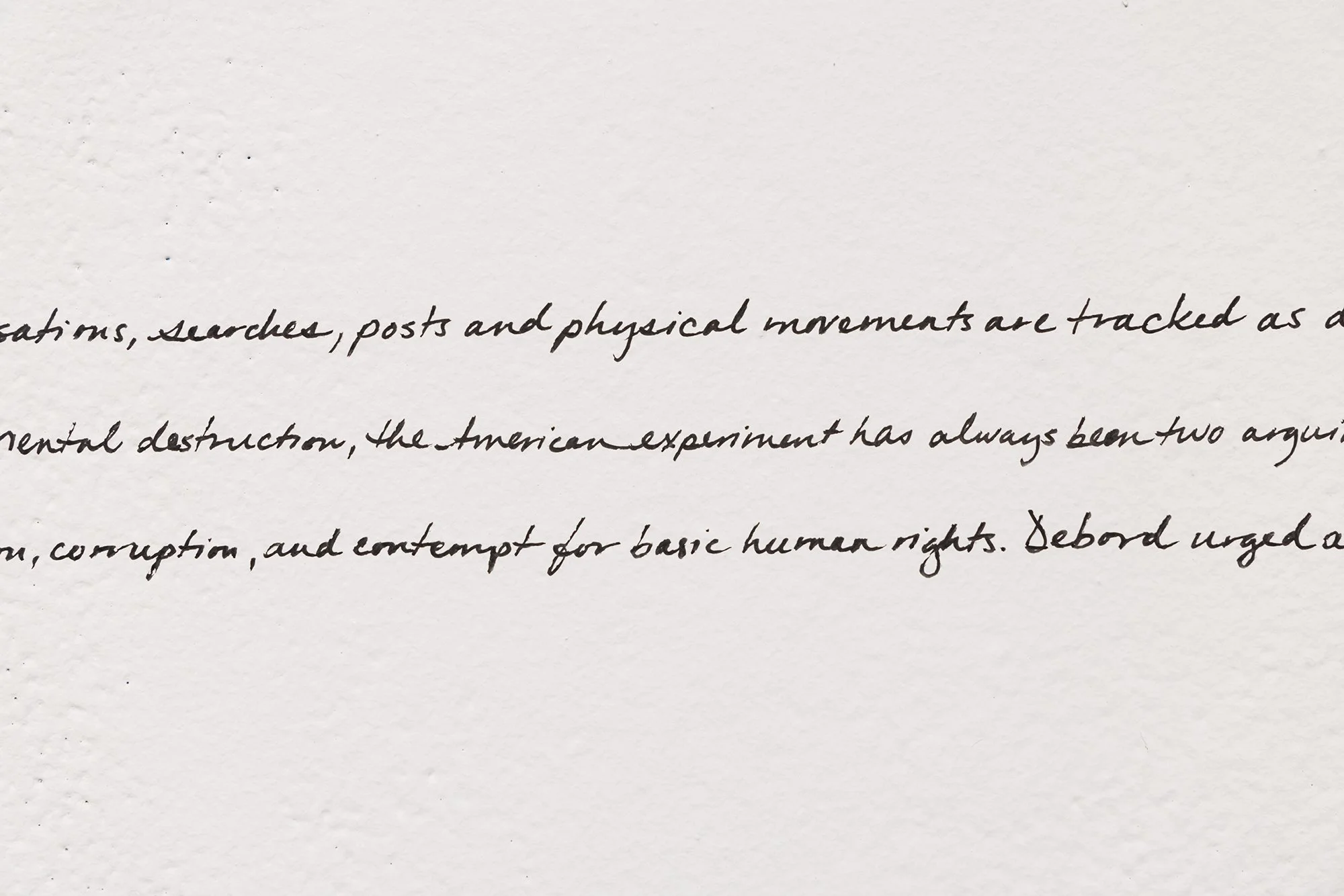 American Spectacle: A Short Manifesto