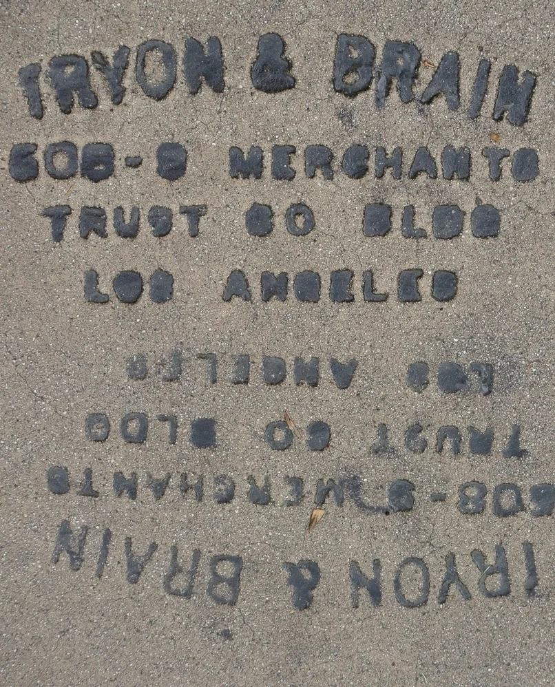 Try On a Brain -- Cement Imprints in Your 'Hood.