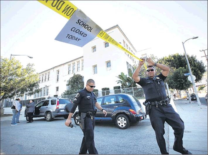 Los Angeles Schools have their first Snow Day! Sorry, I mean Terror Day.