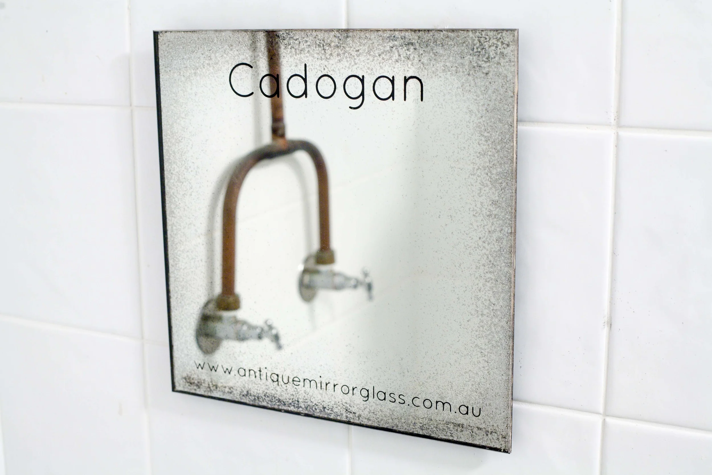 Antique mirror Splashback's