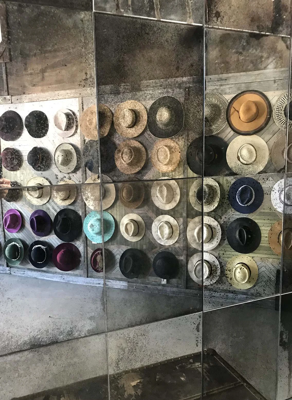 Custom Antique Mirror Retail space