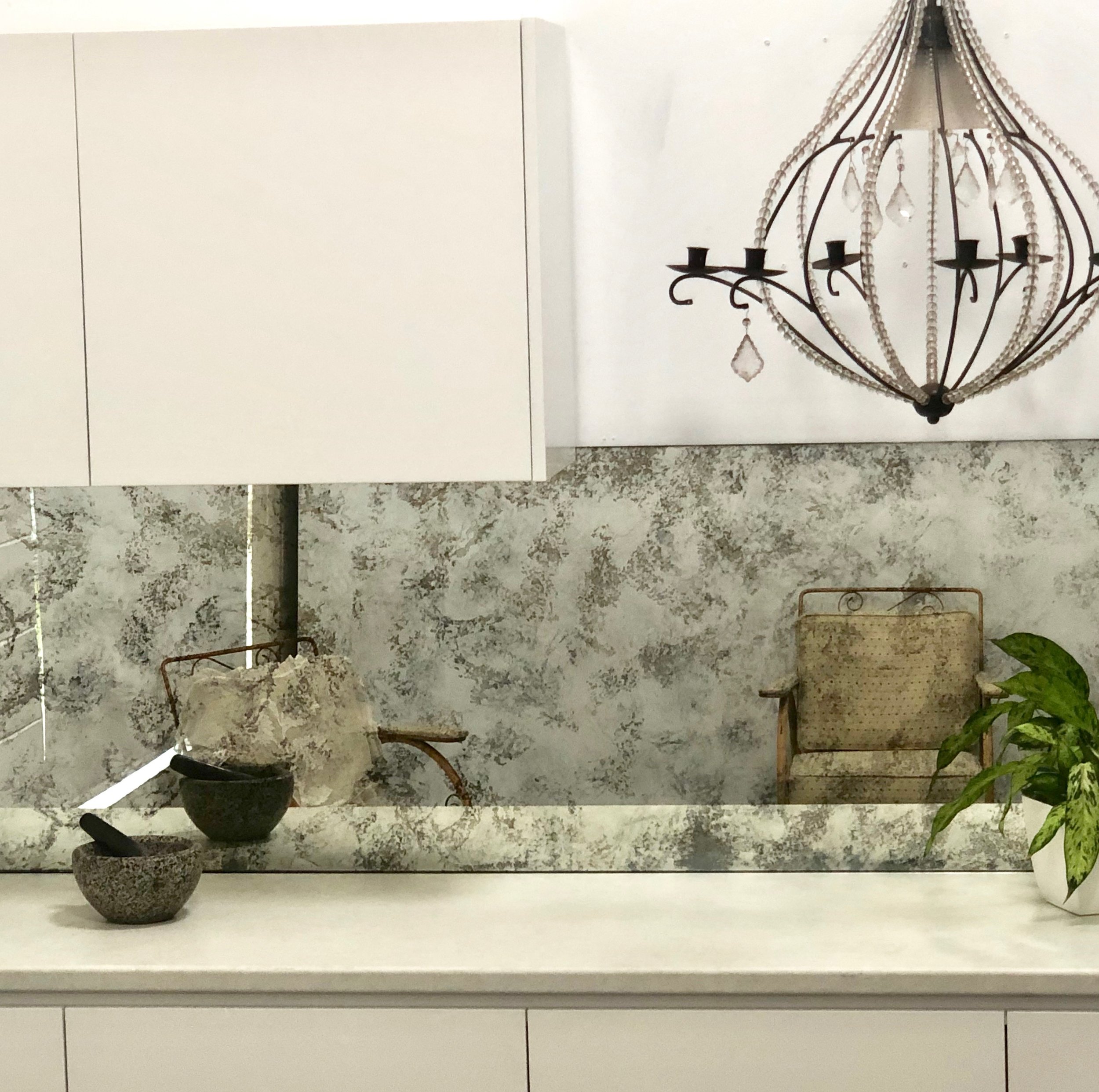 Porifera Antique Mirror Glass