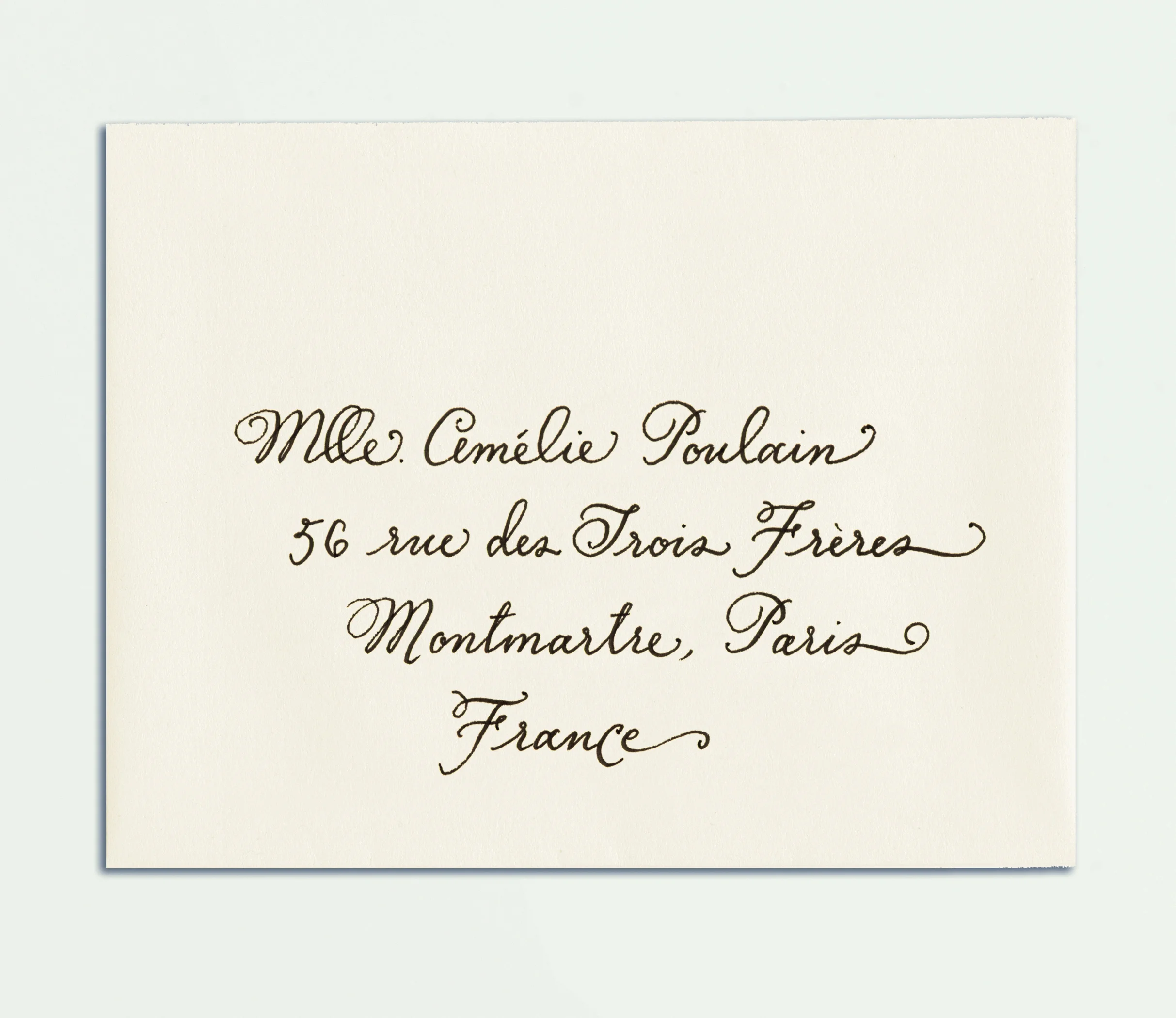 Calligraphy | my 'Amélie' style