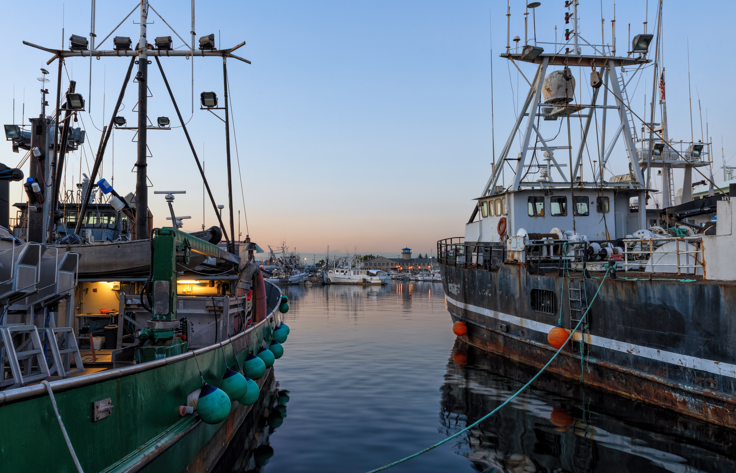 September Dawn at Fishermen's Terminal