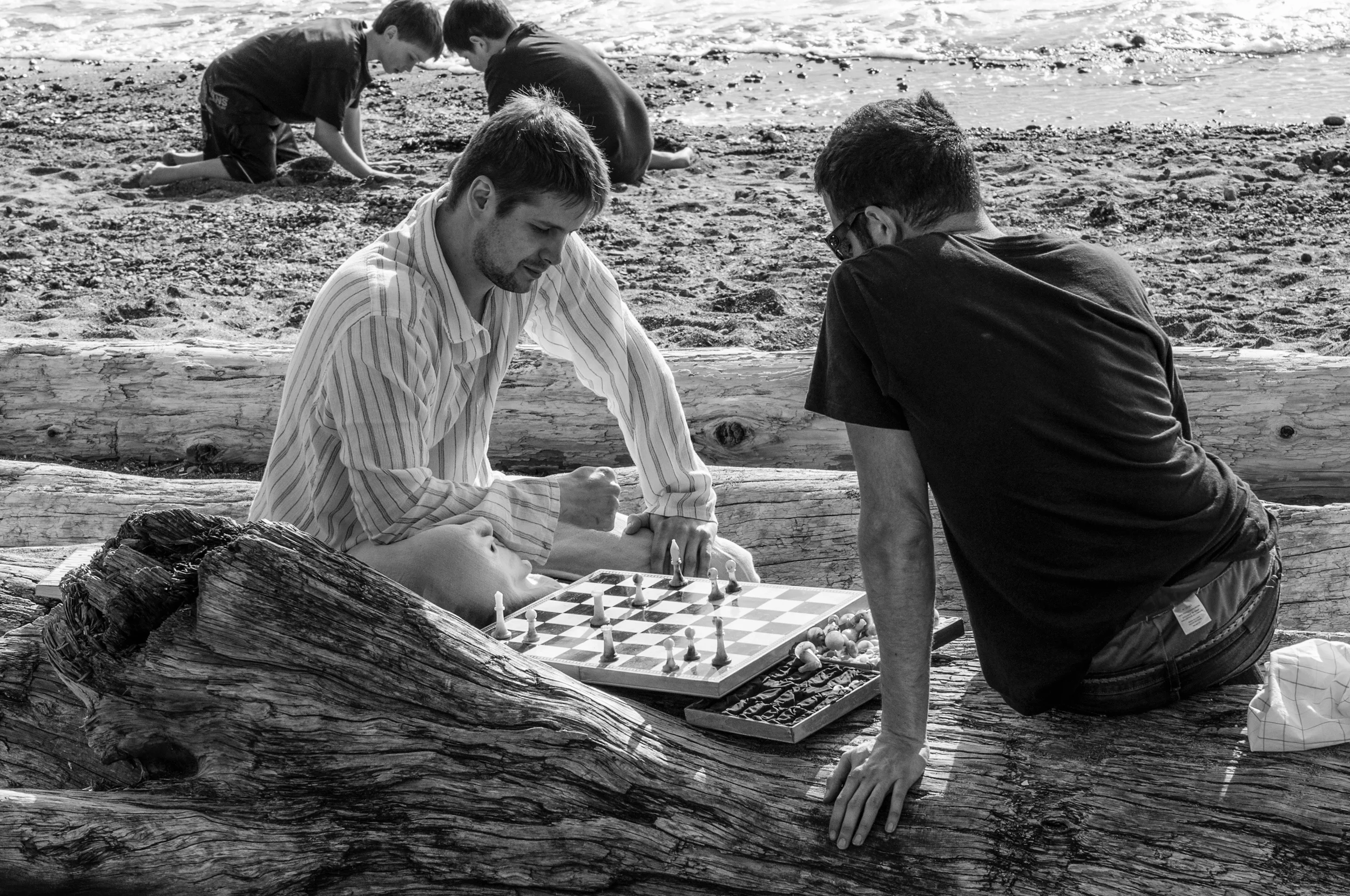 Chess on the Beach