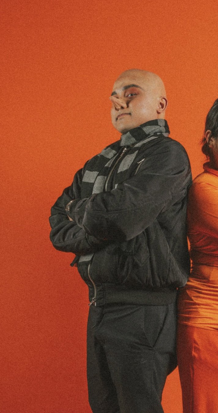 Bald cap and nose prosthetic 